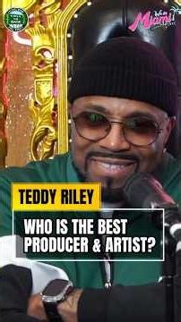 Best Producers & Artists 🏆 Did #TeddyRiley get it right? 👀