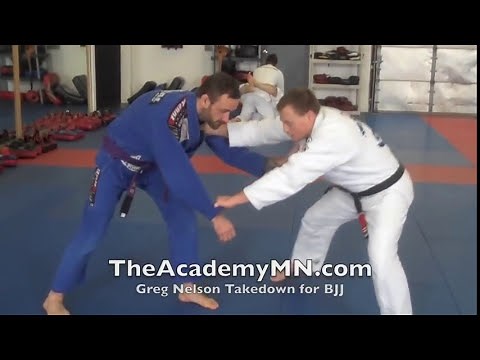 Jiu Jitsu MN | Greg Nelson - BJJ Single Leg Takedown | FREE Trial Lesson