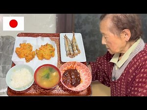🇯🇵Dinner with My Japanese Grandma (94) | Living in the Countryside Alone