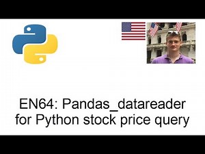 Pandas_datareader for stock price queries in Python