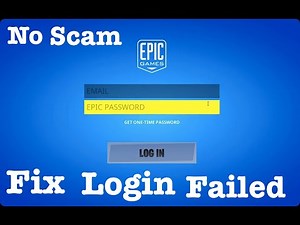 How to FIX FORTNITE LOGIN FAILED INSIDE of GAME on MAC/WINDOWS 2020 (110% It Will WORK NO SCAM)