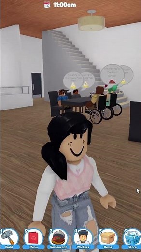 Roblox Restaurant Tycoon 2 Wheelchair Update! #roblox #restauranttycoon2 #restauranttycoon2roblox