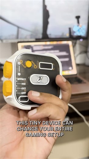 Play. Pause. Repeat. on Instagram: "A tiny light… a HUGE upgrade. 🔥✨ This Digitek Mini LED completely changed the vibe of my gaming setup — from plain to cinematic in seconds. 21 modes, magnetic mount, full RGB control… this little thing does everything. Would you add this to your setup? 👇🎮✨ ⸻ #SetupUpgrade #GamingSetup #RGBLighting #SetupInspiration #TechReels GadgetReels DigitekLight MiniLEDLight CreatorGear LightingSetup DeskSetup RoomAesthetic LEDLights TechGadgets SmartLighting CreatorSe