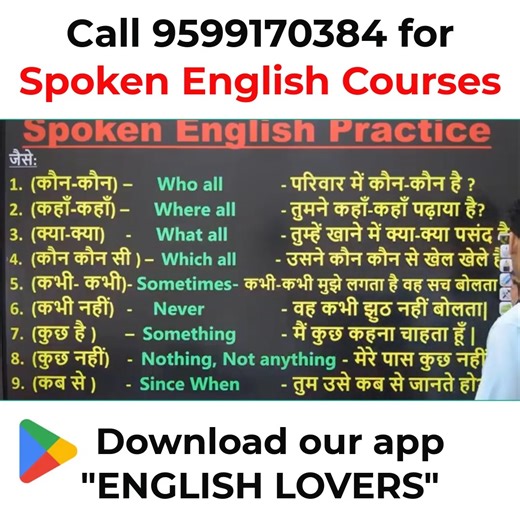 19K views · 376 reactions | English Speaking Class | Part 1 #englishloversofficial #English #englishspeaking #englishlessons #englishvocabulary #englishgrammar #learnenglish #teacher #vocabulary #spokenenglish | English Lovers | Facebook