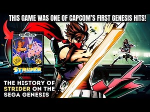 The History Of Strider On The Sega Genesis - This Game Was One of Capcom’s First Genesis Hits!