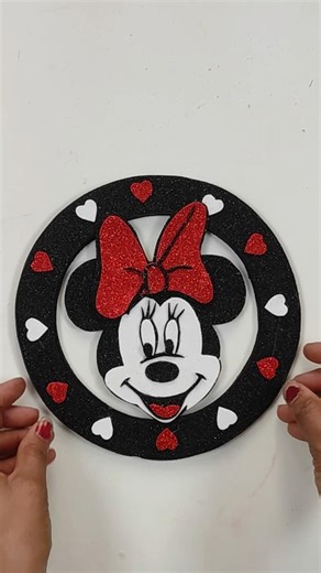 most beautiful mickey mouse frame for valentine's day 💘 #shorts #mickeymouse
