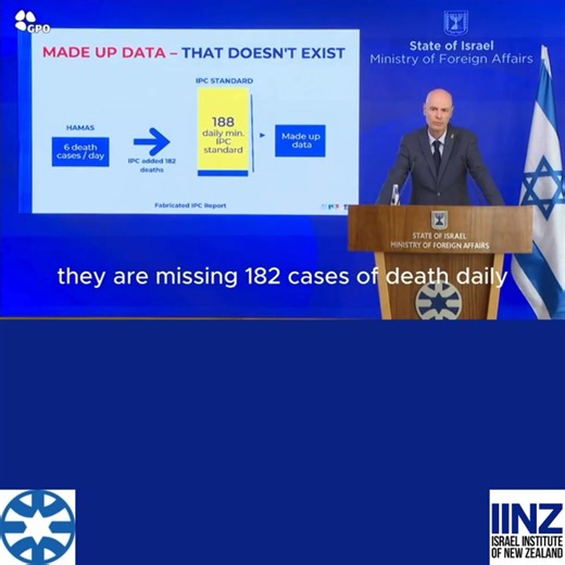 Why is the IPC changing its metrics to create a non-existent famine in Gaza? 1. IPC fabricated non-existent data: It invented 182 virtual deaths to reach the threshold of 188, allegedly indicating famine. 2. IPC violated its own rules: It used the MUAC 15% measurement standard, which is prohibited in cases like Gaza. 3. IPC used data from clinics, which is strictly forbidden under IPC’s own regulations. 4. IPC engaged in manipulative cherry-picking of data: From a survey of 15,749 children, IPC 