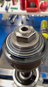 For 500.00 this kid got an all balls rebuild kit and a hacked up Kyb shock. Didn’t even have the decency to run a new shaft nut. Hole in the wall scooter repair shops ain’t got no biz messing with these things! #fcrshocks #fcrsuspension | Fcr Suspension