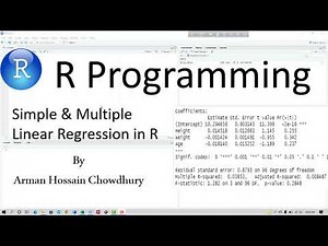Simple & Multiple Linear Regression Model in R