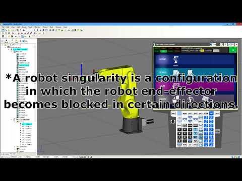 FANUC Roboguide | Setting a Home and Dealing With Singularity Error