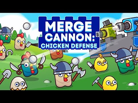 Merge Cannon: Chicken Defense GamePlay