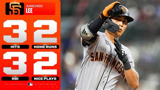 Jung Hoo Lee homers twice, plays great defense in Giants win! 😮 | MLB Highlights