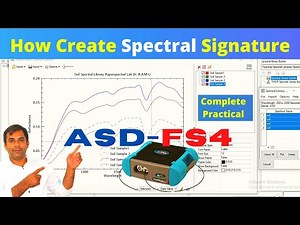 How to Use RS3 Software for Spectral Signature Collection | FieldSpec 4 Tutorial