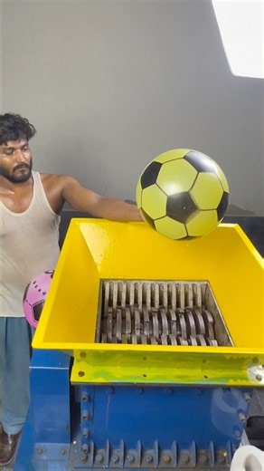 “Football EXPLODES Inside Shredder! ⚽️😳 #oddlysatisfying #football #shredder #worldcup2026”