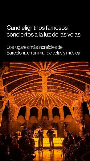 Barcelona, la rutina, el bullicio de la ciudad... ¡Desconecta y vive la música con Candlelight! | Candlelight Concerts by Fever