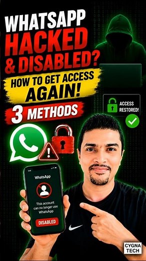 🚨 Your WhatsApp Was Hacked AND Banned? Do This to Get It Back (3 Methods)