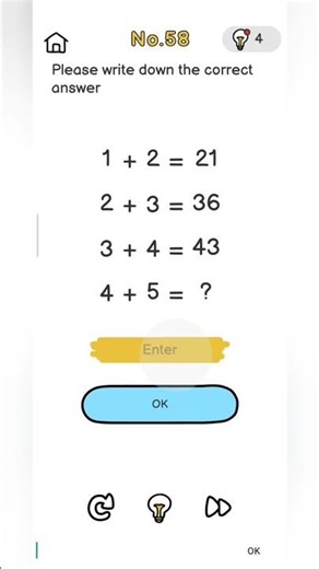 Only geniuses solve Brain Out Level 58 Think fast #BrainOut #BrainOutLevel58 #ViralGame #LogicPuzzle