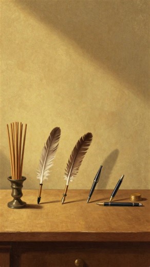 The History of the Pen From ancient reeds to modern ballpoints—explore how the pen evolved and transformed human communication forever. #HistoryOfThePen #WritingHistory #Innovation #DidYouKnow #EverydayObjects