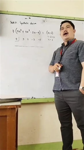 Synthetic Division #teachersoftiktok #math