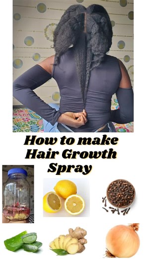 DIY Natural Hair Growth Spray Recipe for Faster Results
