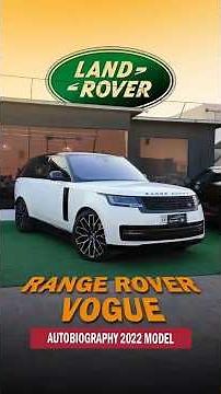 Range Rover Vogue Autobiography 2022 GCC Specs | 25,000 KM | Luxury SUV | FastWheel