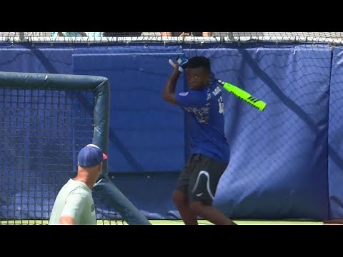 13 year old hits home run at SunTrust Park