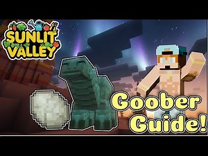 How to get a Petrified Egg and a Goober In Sunlit Valley Minecraft