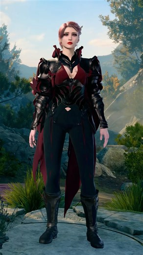 Rose Armor | BG3 Mod Showcase