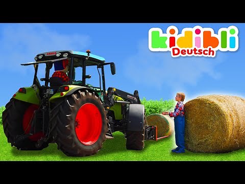 Die Kinder spielen auf dem Bauernhof | Die Kinder spielen! ⛑ Kidibli