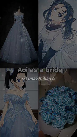 Them as bride 💗🌺#demonslayer#kimetsunoyaiba#mitsuri#shinobu#nezuko#aoi#kanae#tamyo#kanao#kny#bride