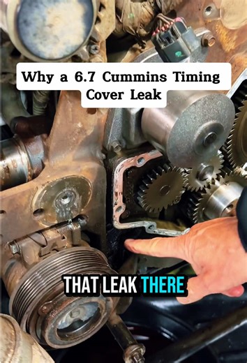 Understanding 6.7 Cummins Timing Cover Leaks