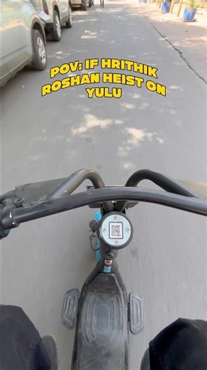 Dhoom machale on yulu bike #delhi #trending #shorts