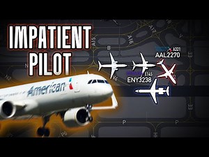 "-Damn Regional Jets!" | Angry Pilot's Rant Goes Viral. Real ATC Audio