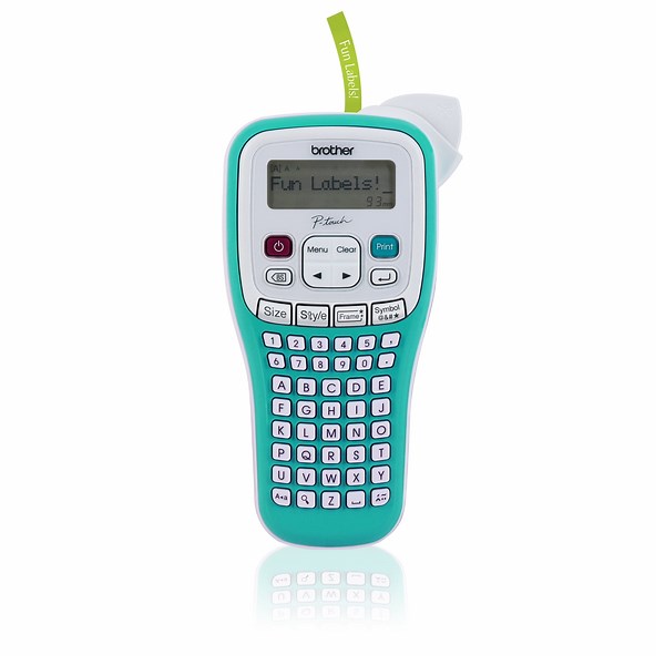 Brother P-Touch PTH103W Handheld Personal Label Maker with Tape, New, 1 Piece