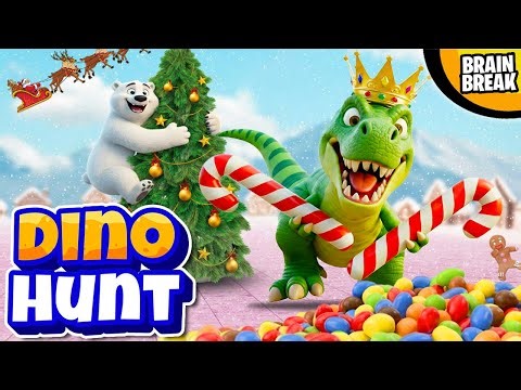 Going on a Dino Hunt🦖🎶 | Dino Freeze Dance Party | Bear Hunt Song | Kids Brain Break | Danny Go!