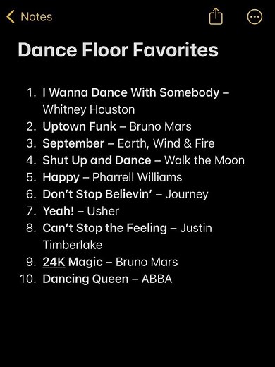 50 of the Most Requested Wedding Songs