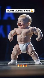 The real bodybuilding pros 😂🔥 #bodybuilding #explorepage #AI #UnitedStates #germany #russia #indian #gymrat | Pascal Thaddeus