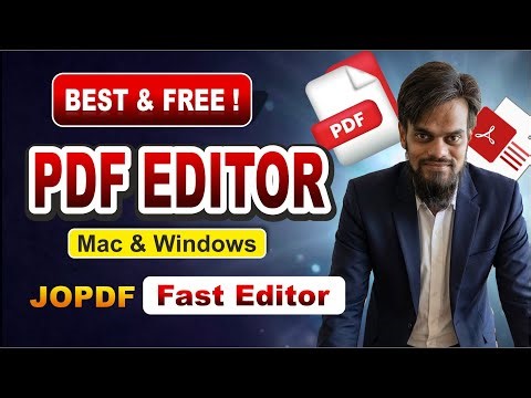 Best FREE PDF Editor software | JOPDF || trbahadurpur
