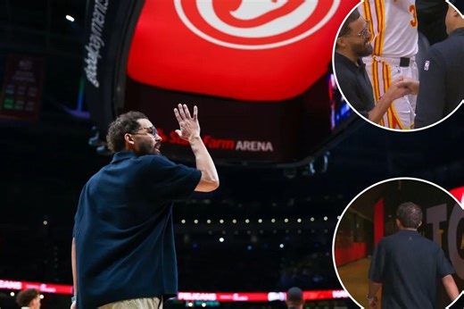 Trae Young says goodbye to Hawks after being traded to Wizards mid-game in emotional scene