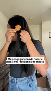 5.2M views · 88K reactions | Me pongo ganchos de Pollo  para ver la reacción de mi Esposo 藍 #reaction #prank #couples #chicken #funny #relationships #parejas #couples #humor #husbandandwife #marriedlife #familia #marriedlife #parents | La Familia Reale | Facebook