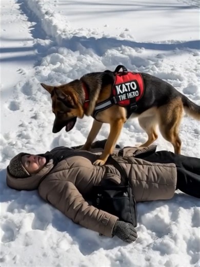Hero Dog Saves Elderly Woman in Heartwarming Rescue