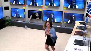 ‘Rings’ movie prank scares the pants off shoppers