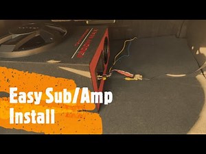 Simple Sub / Amp Install, Line Output Converter