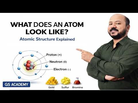 What Does an Atom Look Like? Atomic Structure Explained | Bohr Model, Protons, Neutrons, Electrons