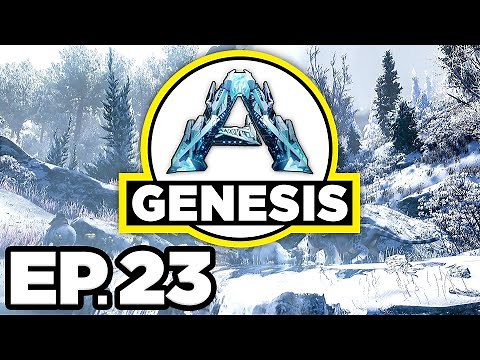 ARK: Genesis Ep.23 - 🥶 EXPLORING THE ARCTIC BIOME, AVALANCHE, GLITCHES! (Modded Gameplay Lets Play)