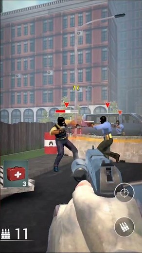 Police rescue mission 3d game part 2|| Rescue cop gun fight android gameplay