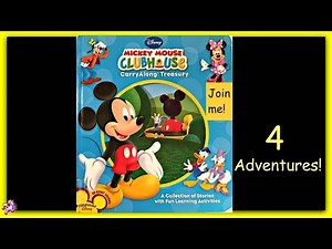DISNEY MICKEY MOUSE "CLUBHOUSE ADVENTURES!" - Read Aloud - Storybook for kids, children