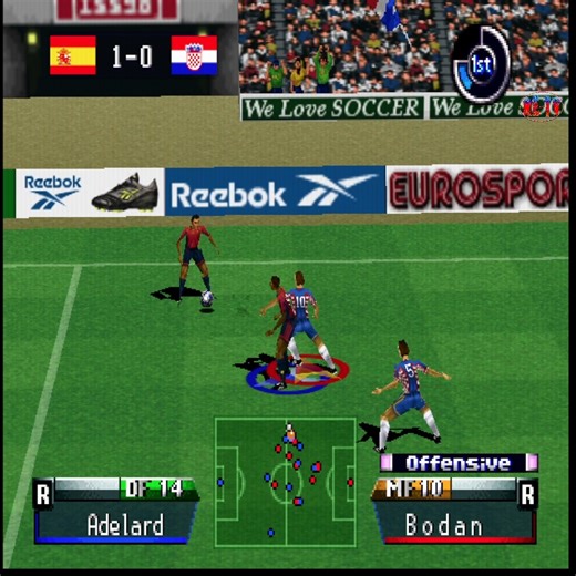 International Superstar Soccer '98 Euro 2024- Spain Vs Croatia #videogames #euro2024 #fifa #soccer #worldcup #gaming | Retro-Entertainment TV