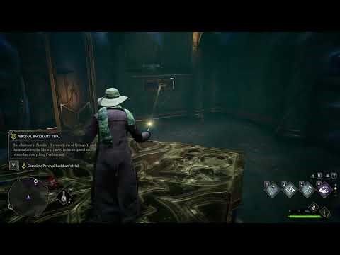 Hogwarts Legacy PERCIVAL RACKHAM'S TRIAL Mission Complete Cross Bridge