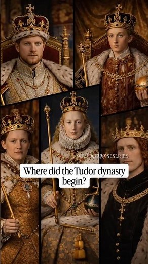 Where did the Tudor Dynasty begin? #history #tudor #shorts